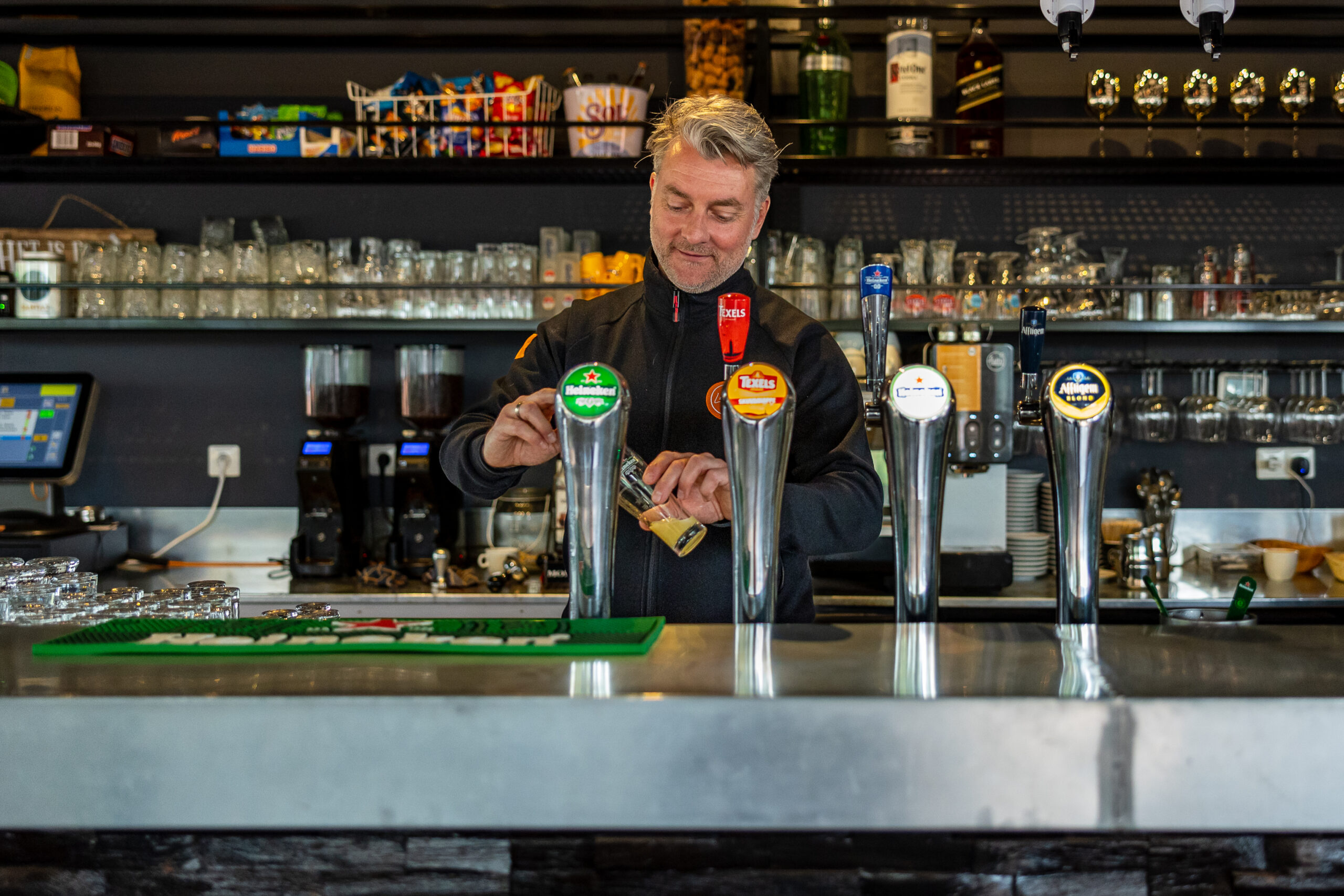 NIEUWERKERK AAN DEN IJSSEL, NETHERLANDS - MAY 3: Michael Jongste of Klasse Kantine at TC Nieuwerkerk (TCN) at Britsezoom on May 3, 2021 in Nieuwerkerk aan den IJssel, Netherlands